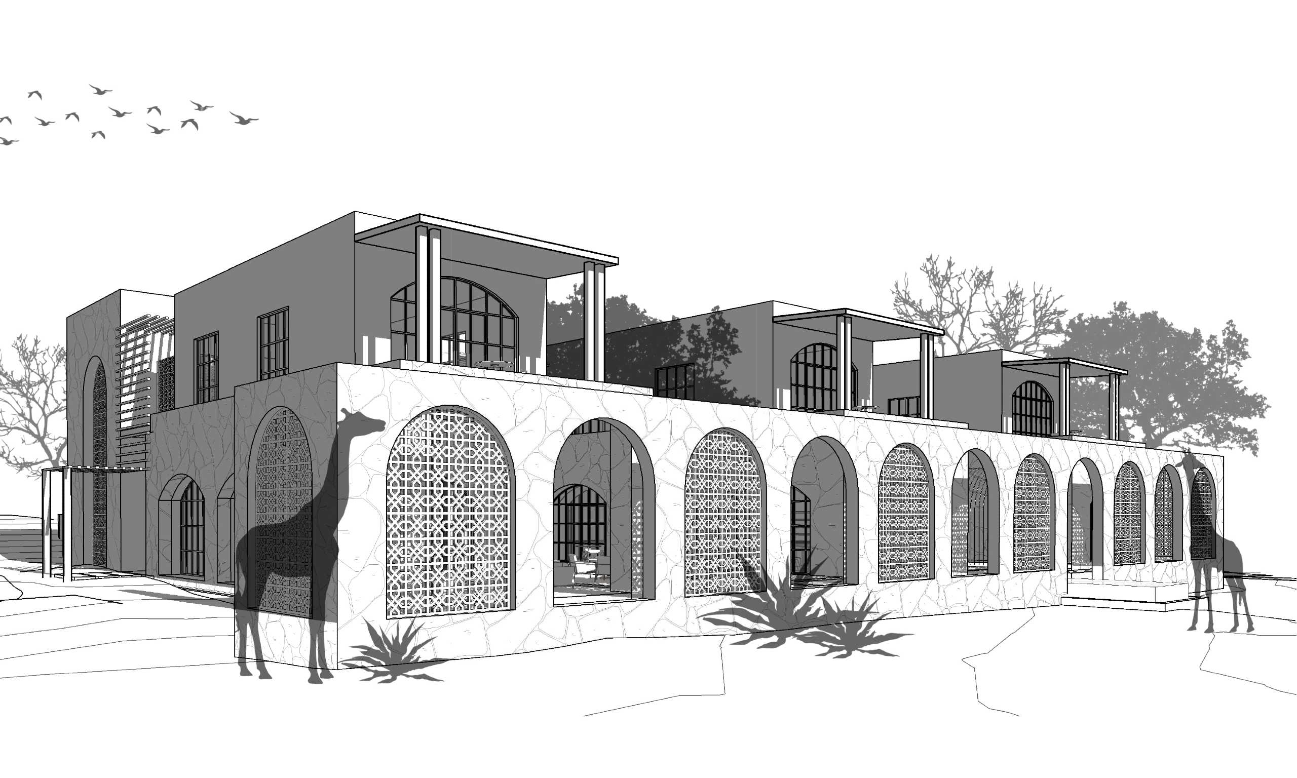 Hotel and lodges design